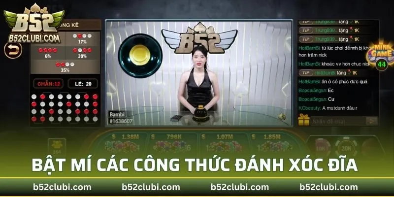Bật mí các công thức đánh xóc đĩa online giúp thắng lớn
