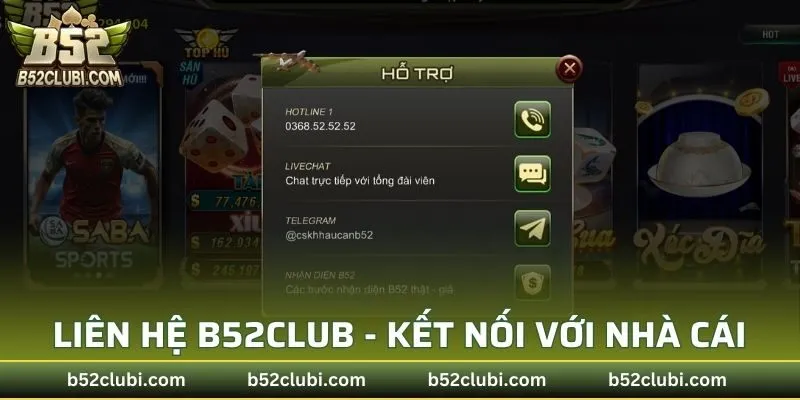Liên Hệ B52CLUB